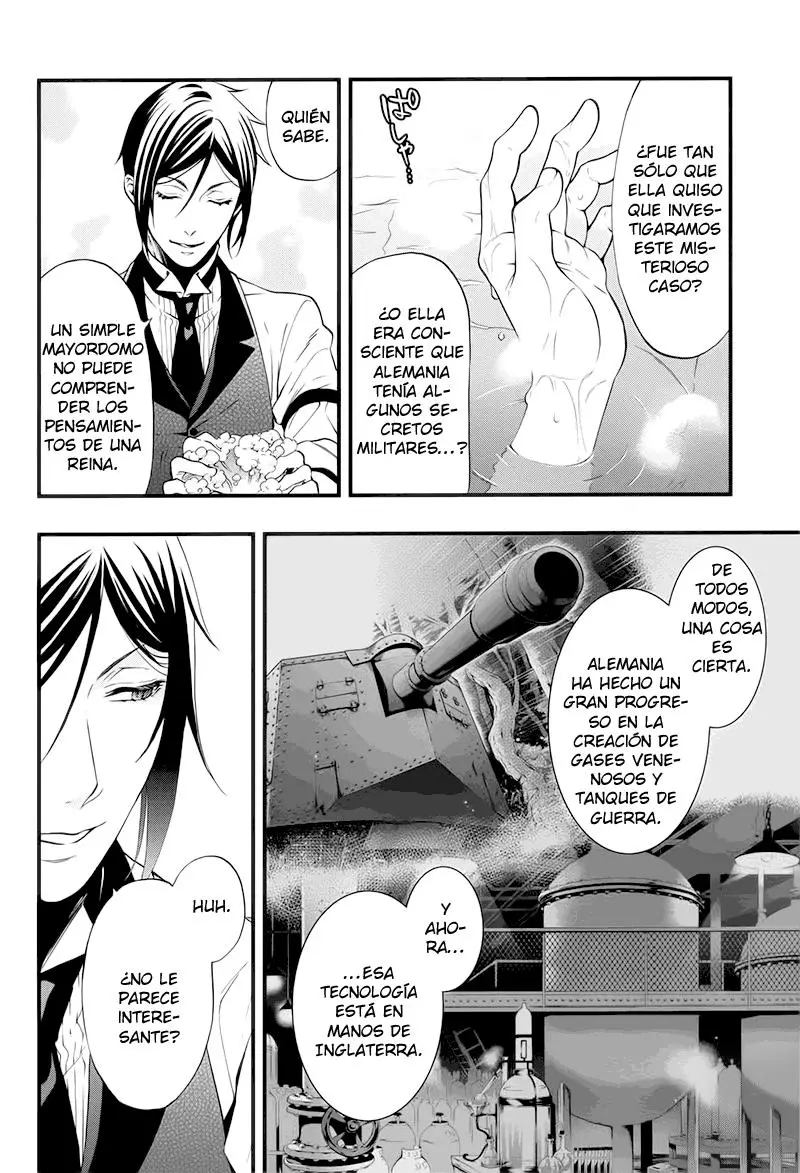 Black Butler capítulo 105, página 21