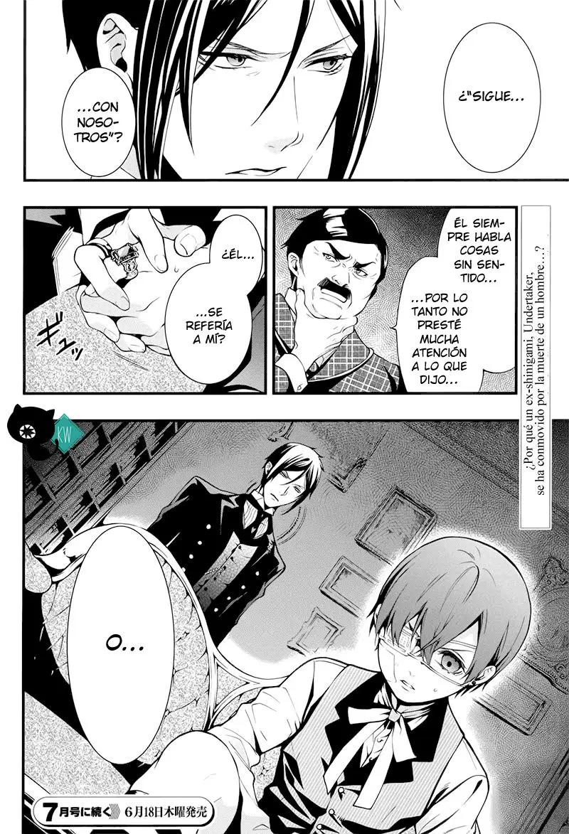 Black Butler capítulo 105, página 29