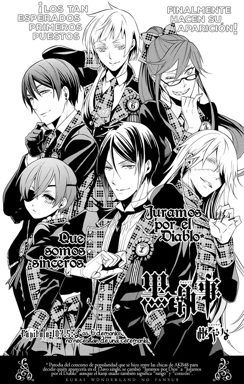 Black Butler capítulo 107.05, página 3