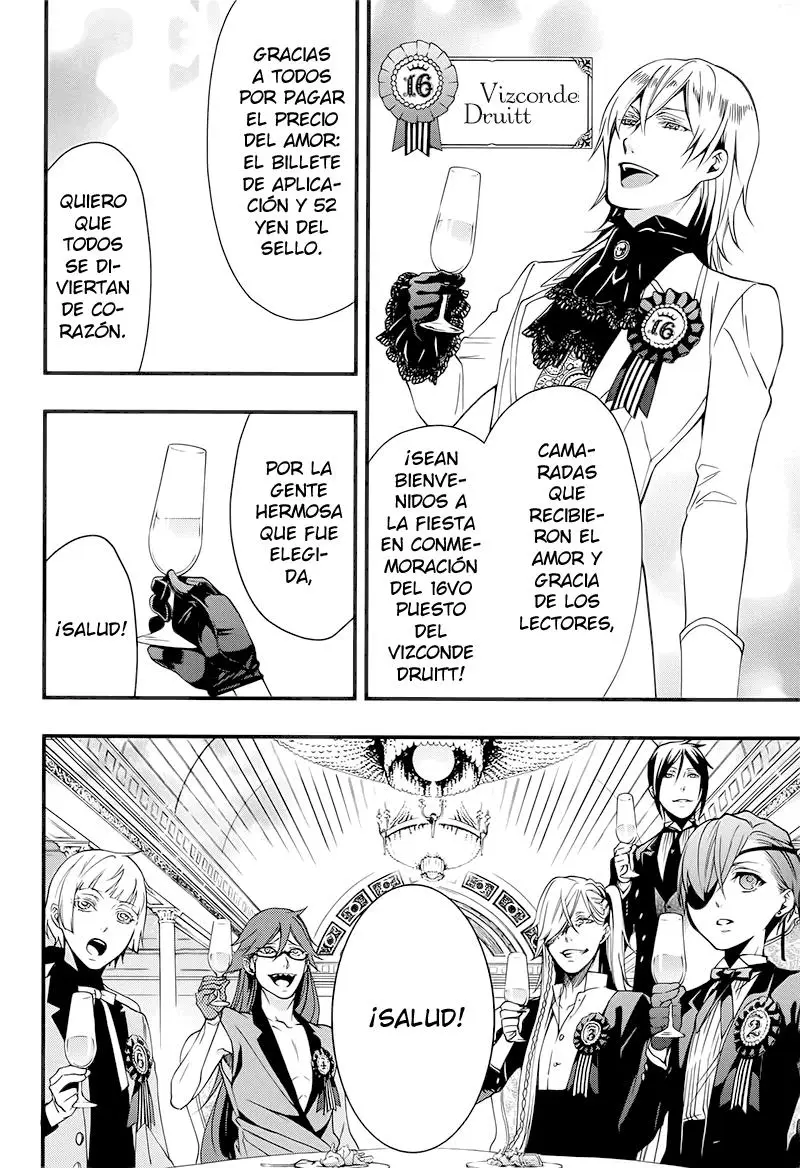 Black Butler capítulo 107.05, página 14