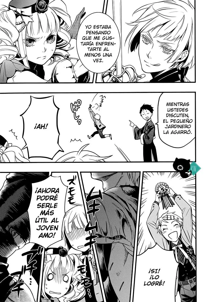 Black Butler capítulo 107.05, página 21