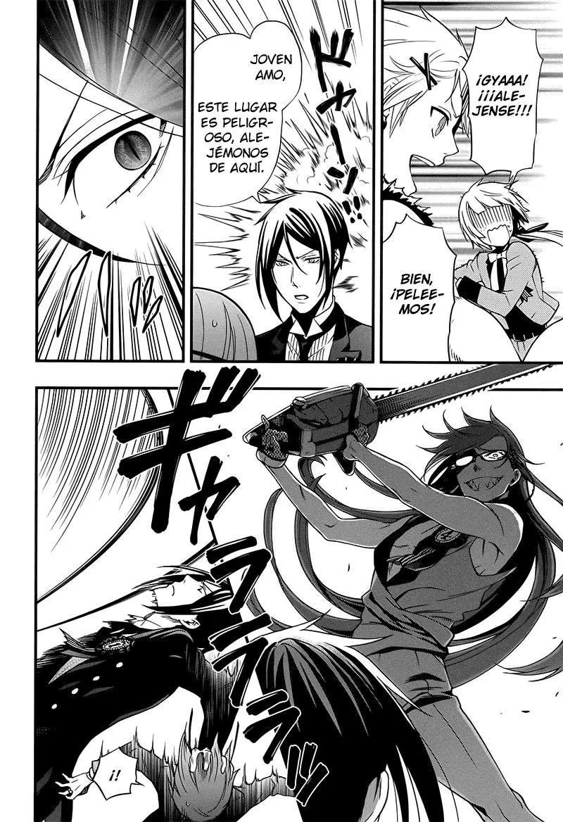Black Butler capítulo 107.05, página 24