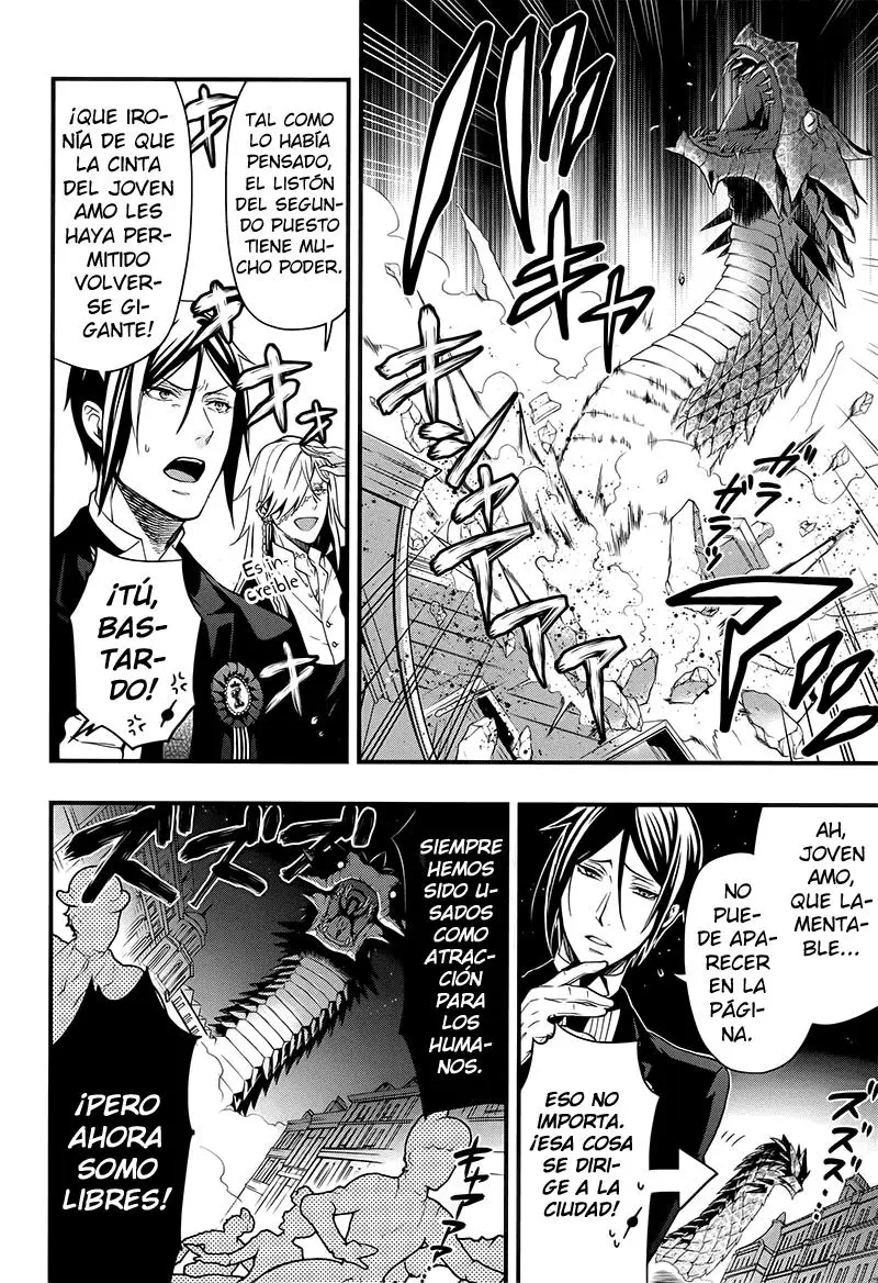 Black Butler capítulo 107.05, página 28