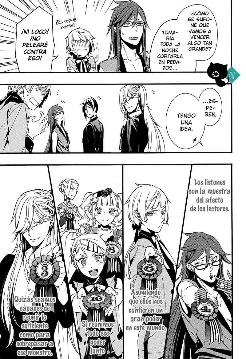 Black Butler capítulo 107.05, página 29