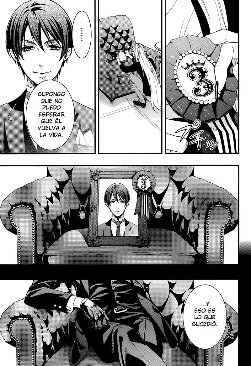Black Butler capítulo 107.05, página 38
