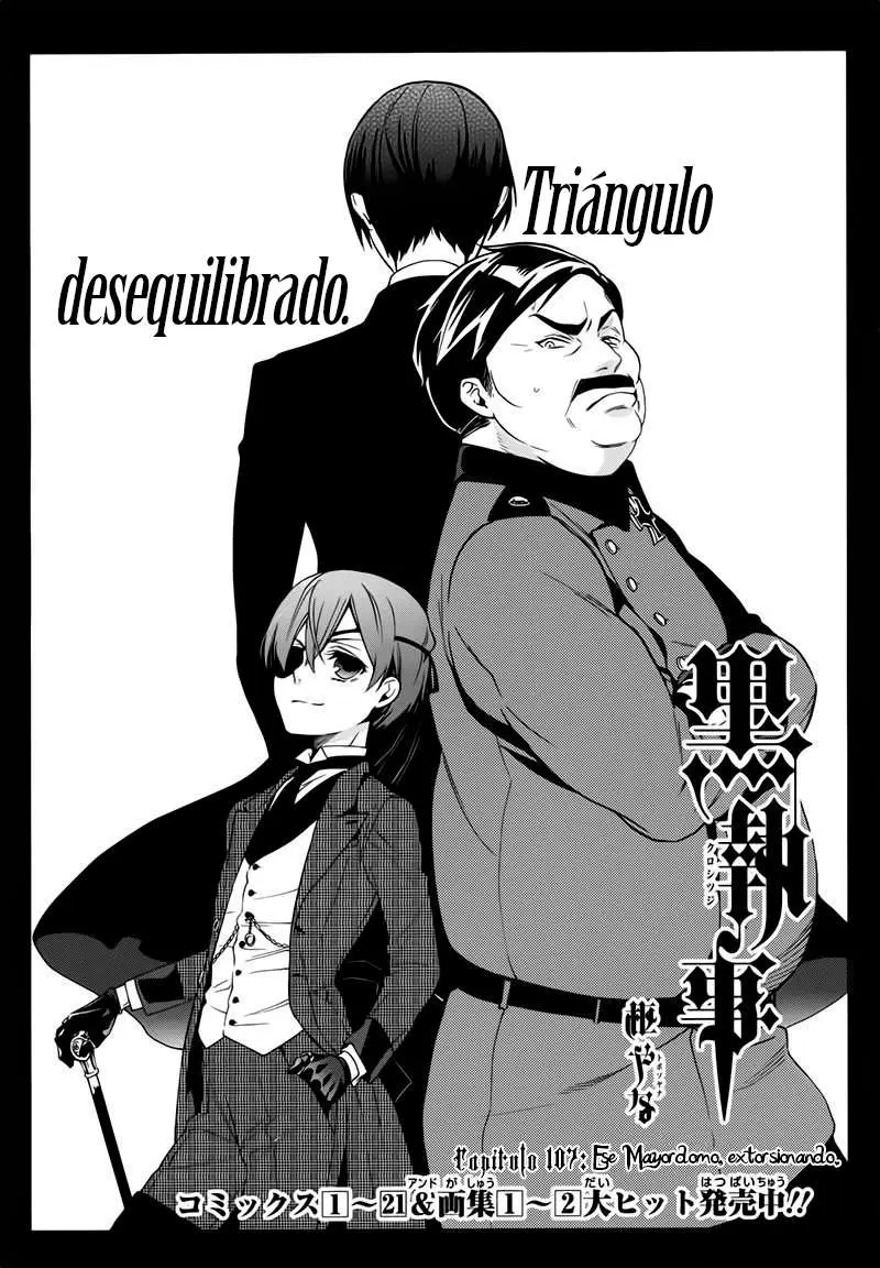 Black Butler capítulo 107, página 3