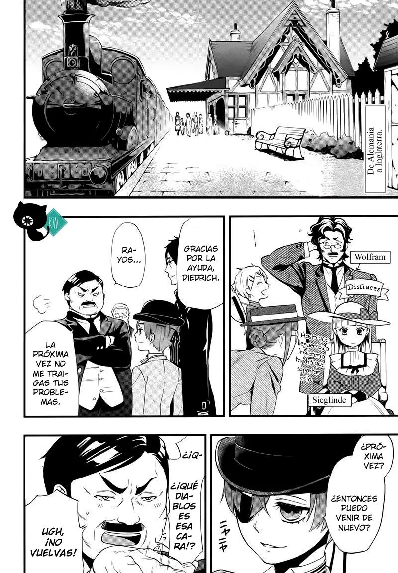 Black Butler capítulo 107, página 4