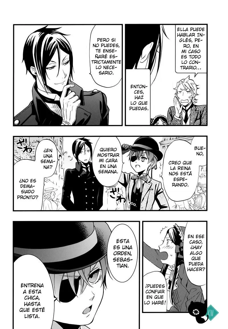 Black Butler capítulo 107, página 8