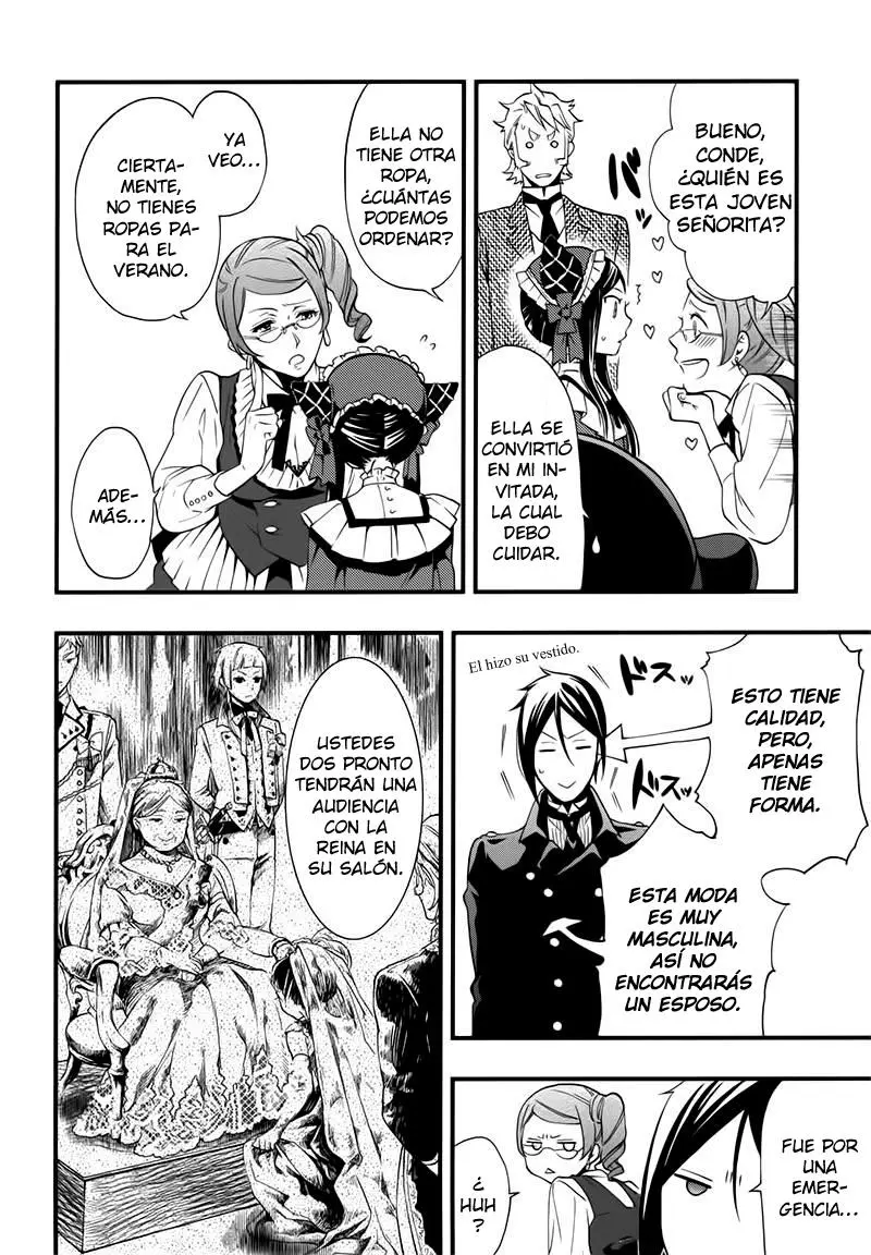 Black Butler capítulo 107, página 12