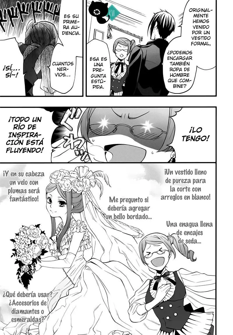 Black Butler capítulo 107, página 13