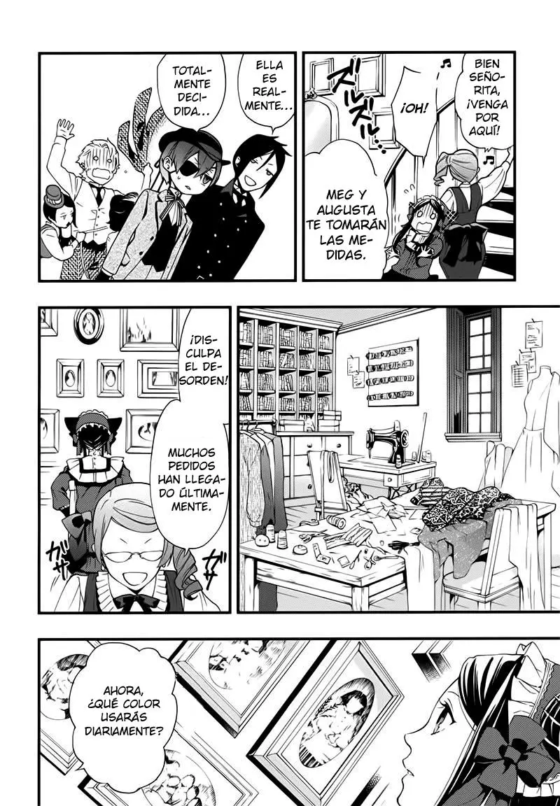 Black Butler capítulo 107, página 14