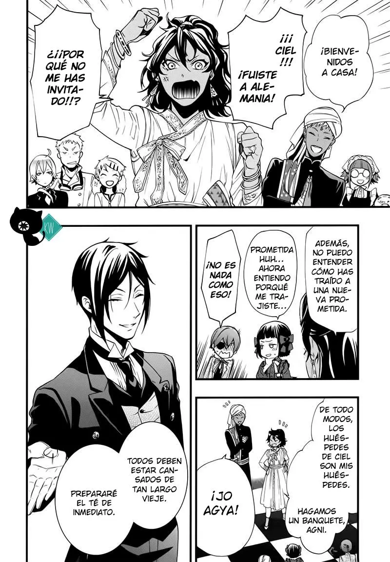 Black Butler capítulo 107, página 18