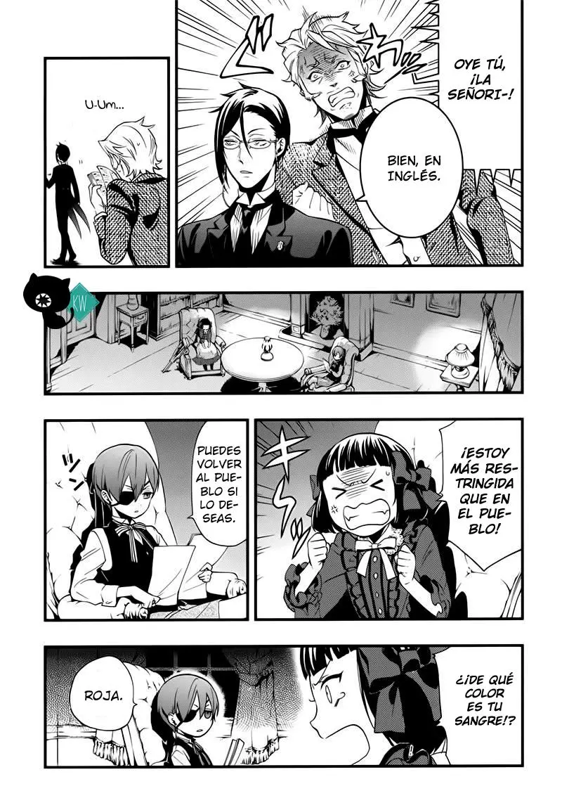 Black Butler capítulo 107, página 23
