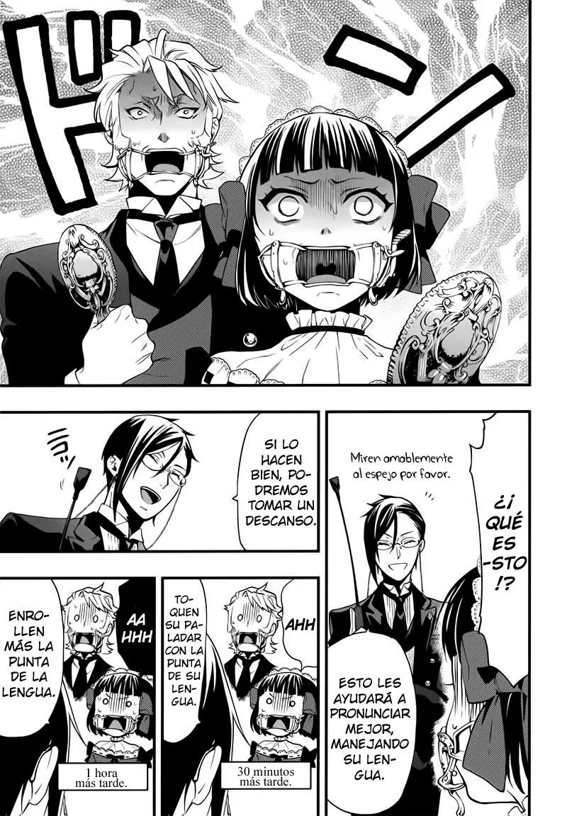 Black Butler capítulo 107, página 27