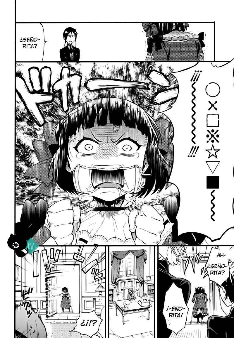 Black Butler capítulo 107, página 28