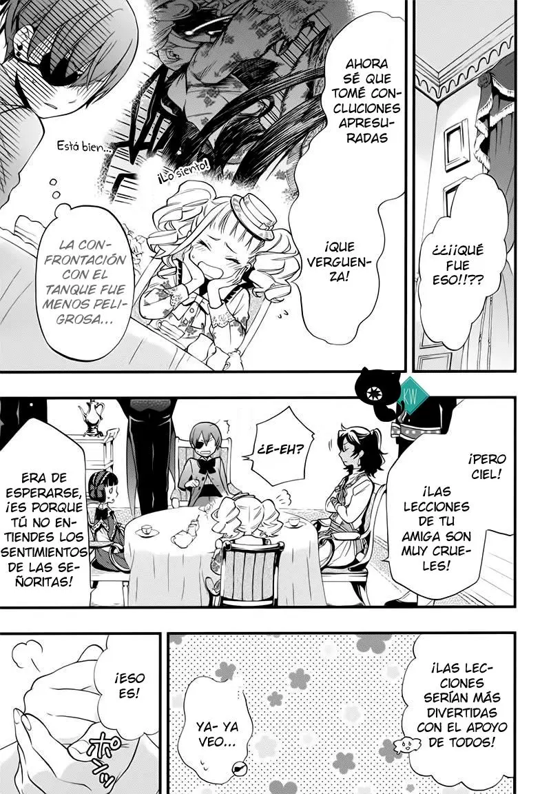 Black Butler capítulo 107, página 33