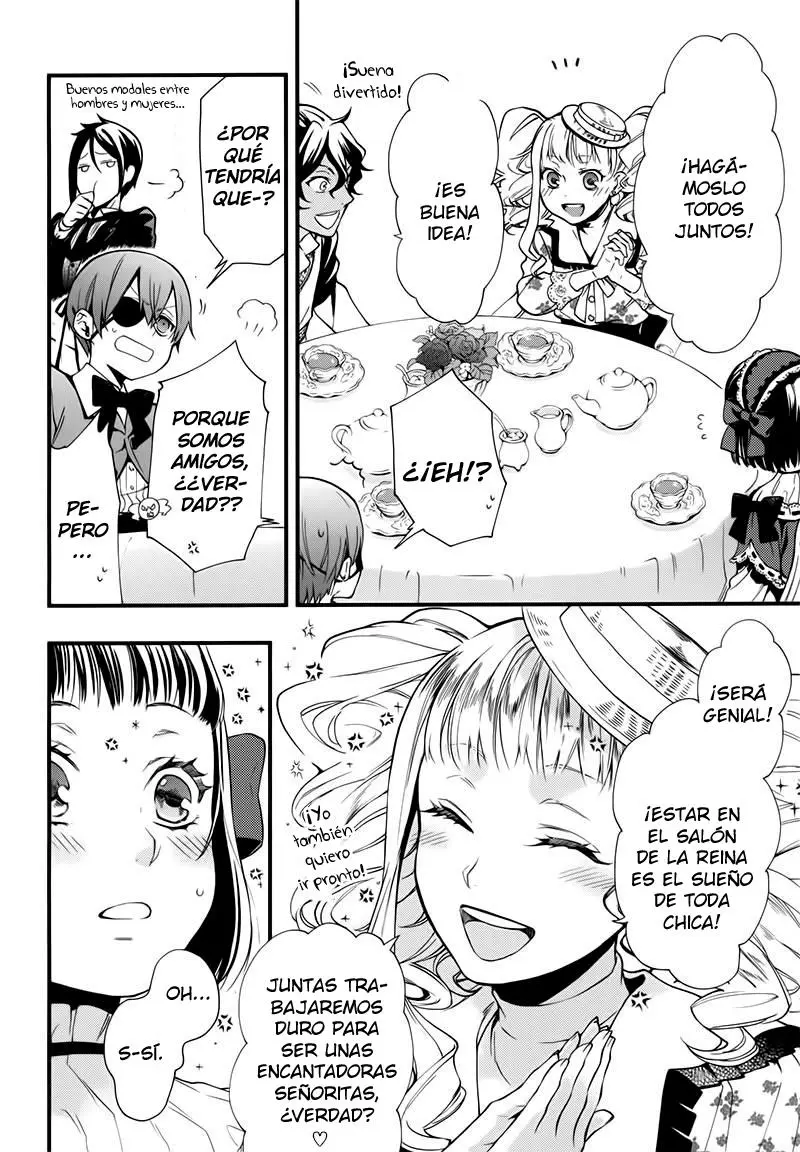 Black Butler capítulo 107, página 34