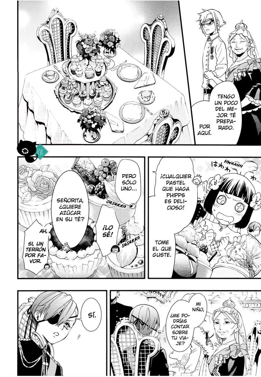 Black Butler capítulo 108, página 8