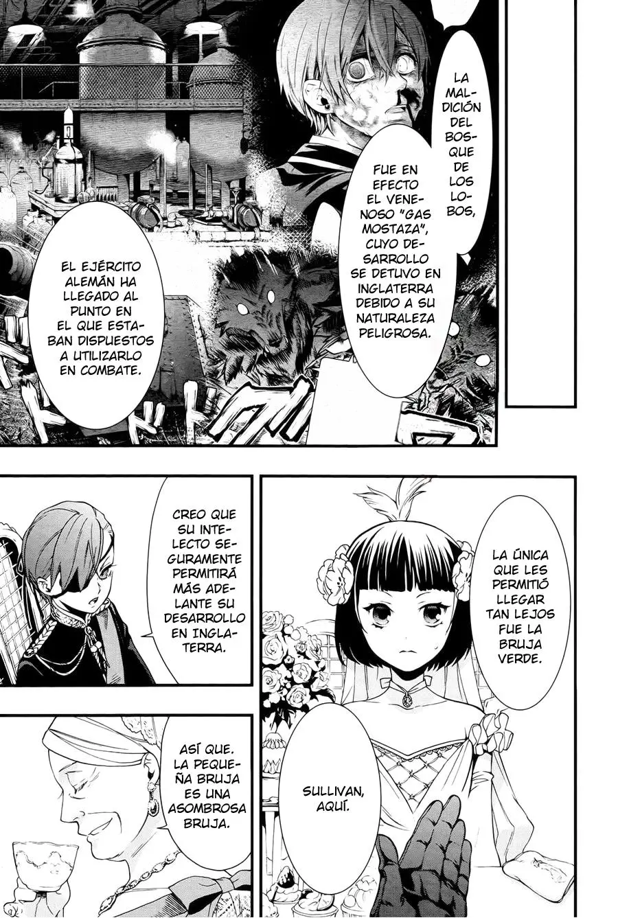 Black Butler capítulo 108, página 9