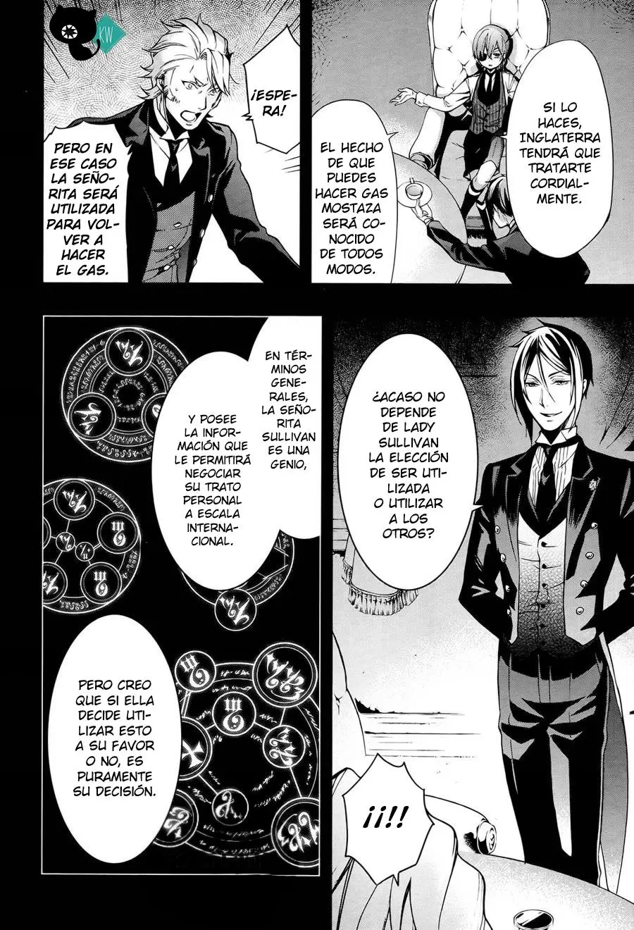 Black Butler capítulo 108, página 12