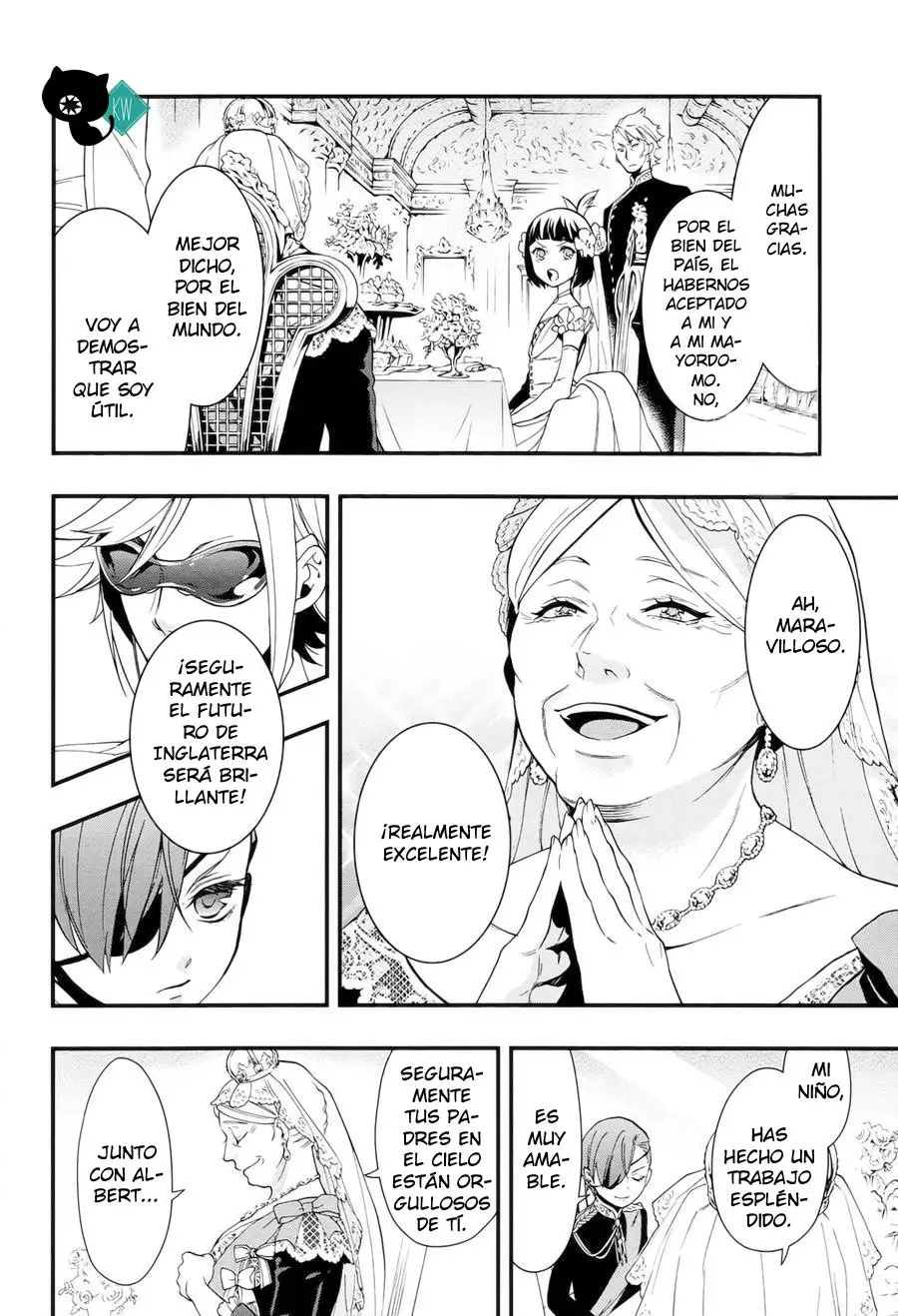 Black Butler capítulo 108, página 20