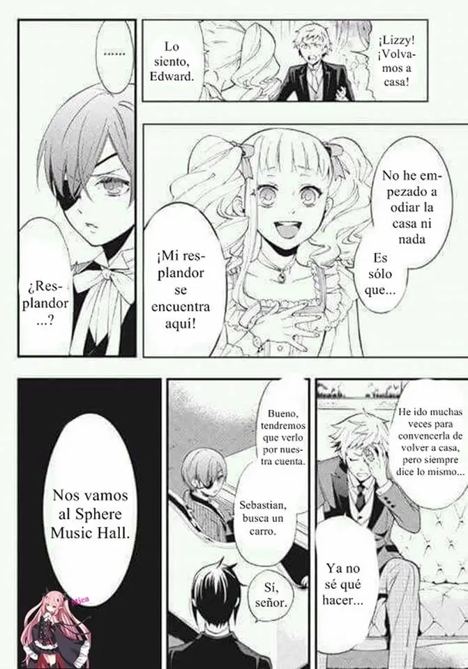 Black Butler capítulo 110, página 20