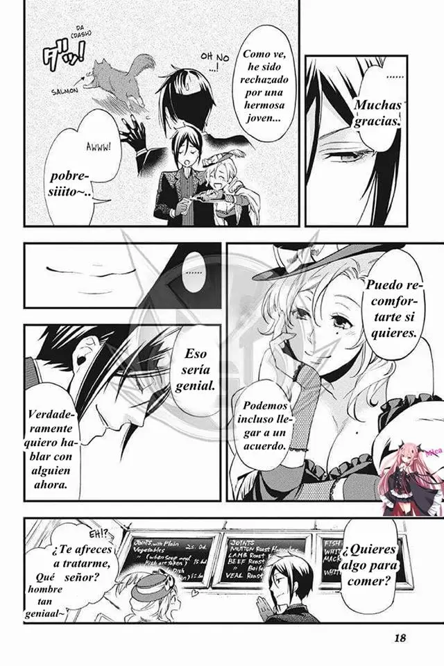 Black Butler capítulo 112, página 18