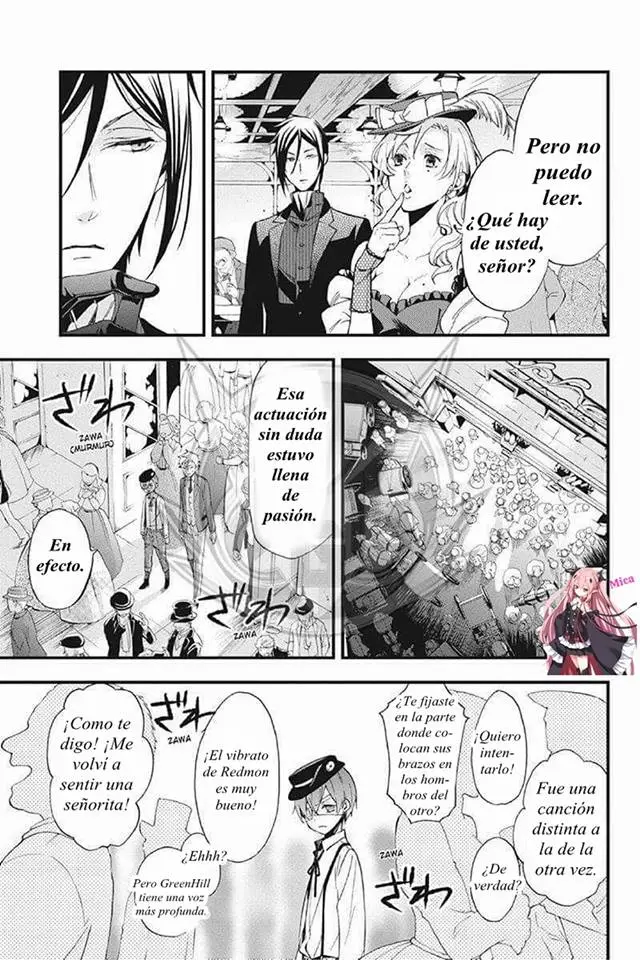 Black Butler capítulo 112, página 19