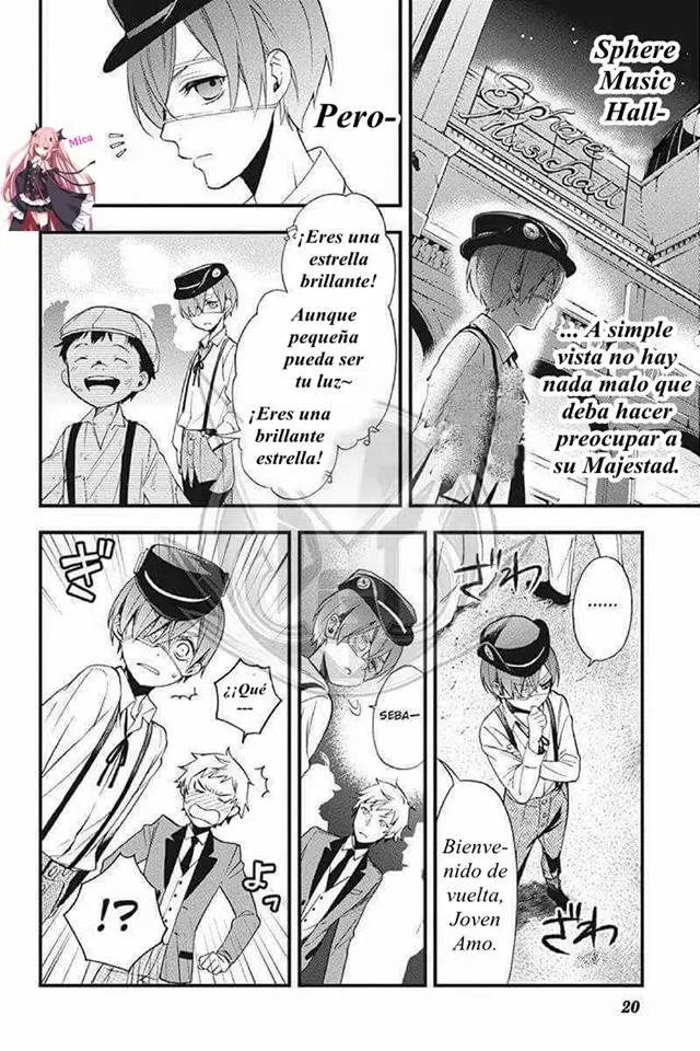 Black Butler capítulo 112, página 20