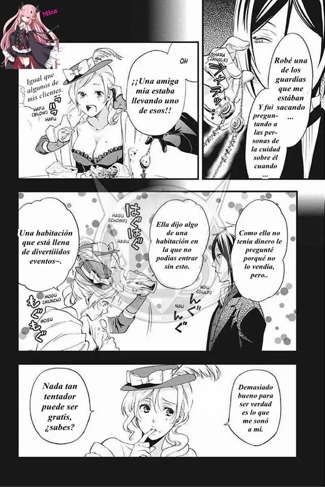 Black Butler capítulo 112, página 28