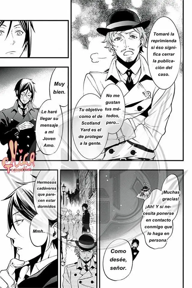 Black Butler capítulo 113, página 22