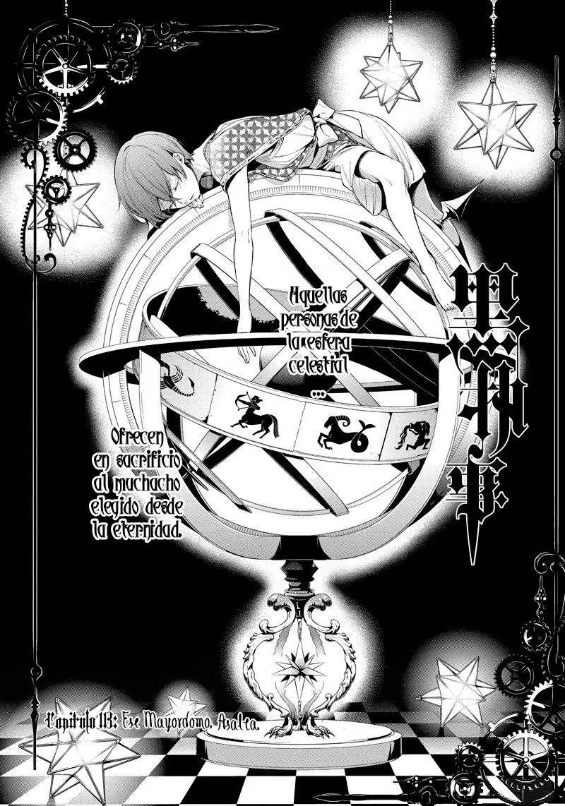 Black Butler capítulo 114, página 3