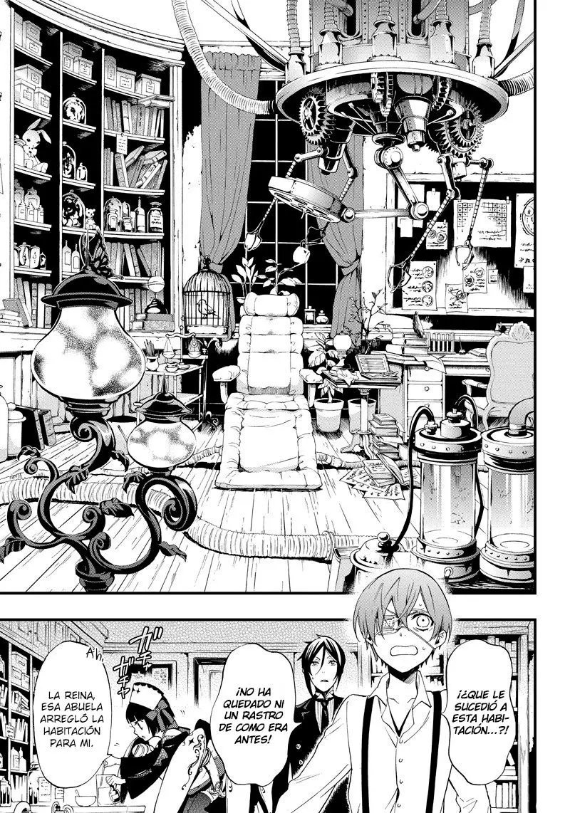 Black Butler capítulo 114, página 17