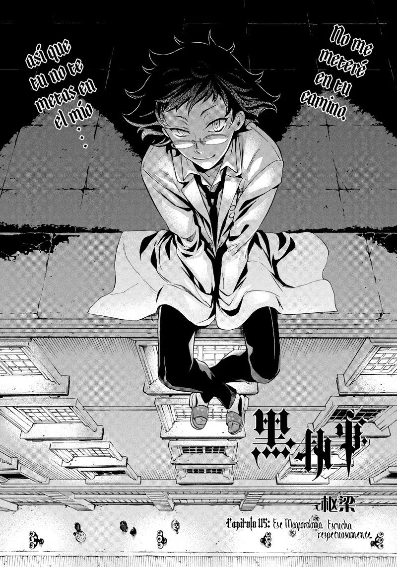 Black Butler capítulo 115, página 4