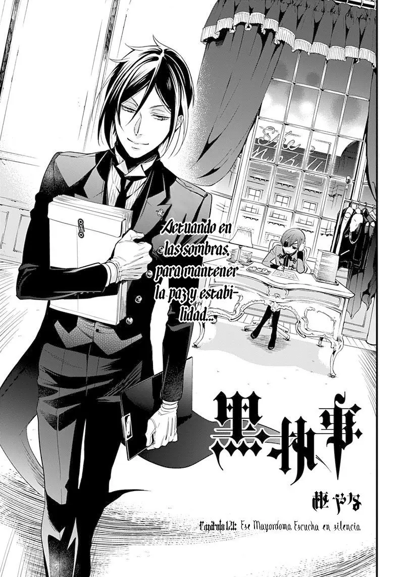 Black Butler capítulo 121, página 3