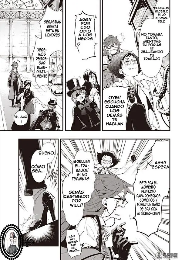 Black Butler capítulo 125, página 34