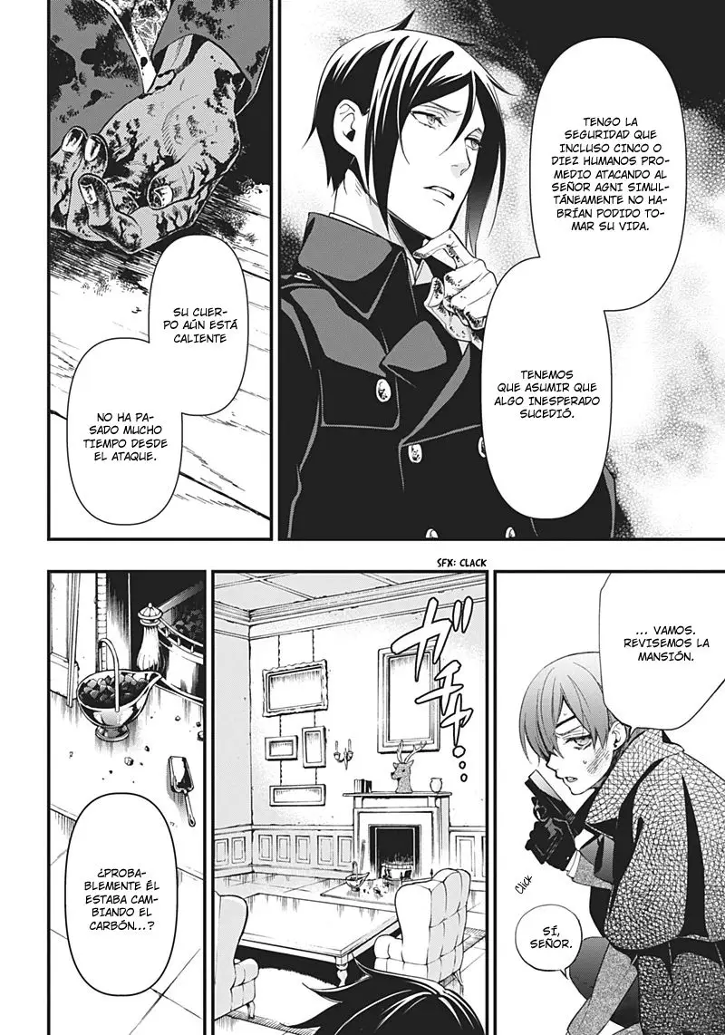 Black Butler capítulo 128, página 12