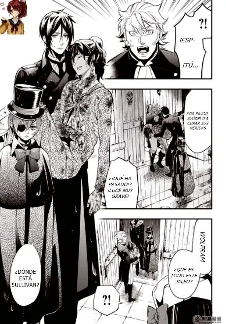 Black Butler capítulo 129, página 5