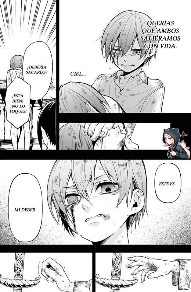 Black Butler capítulo 139, página 8