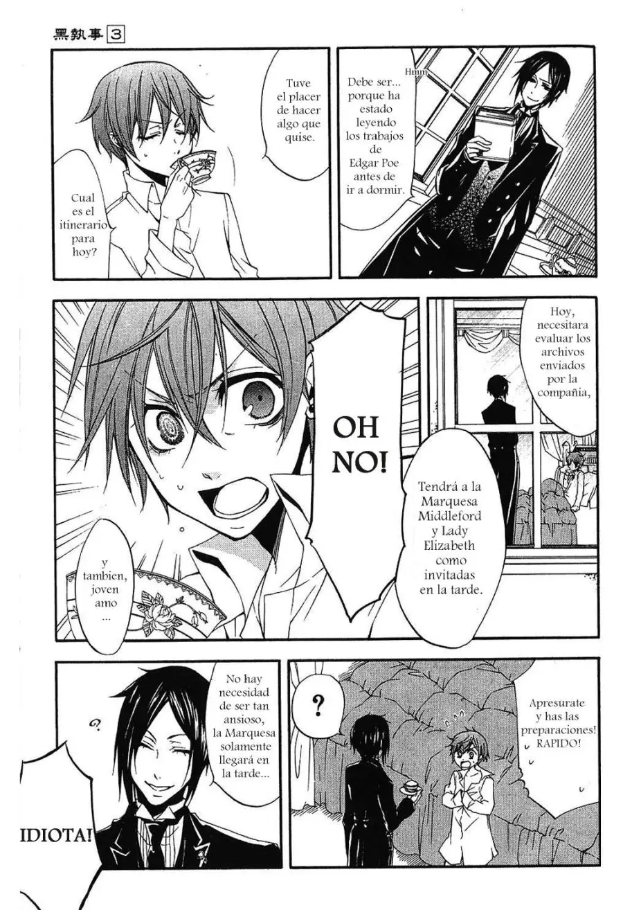 Black Butler capítulo 14, página 9