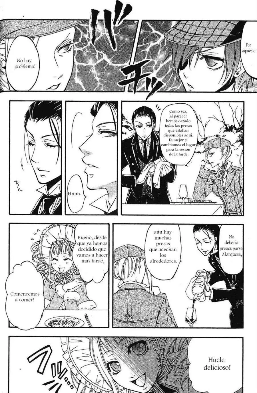 Black Butler capítulo 14, página 28