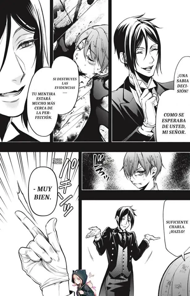 Black Butler capítulo 140, página 6
