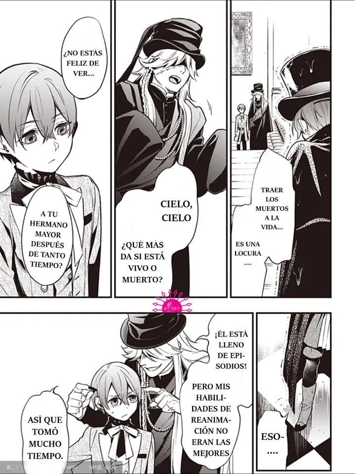 Black Butler capítulo 141, página 7