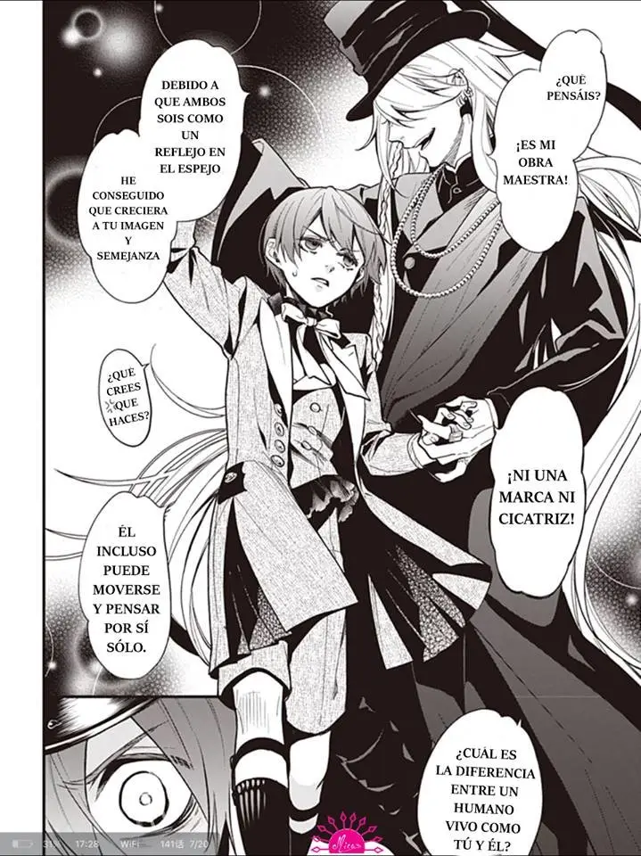 Black Butler capítulo 141, página 8