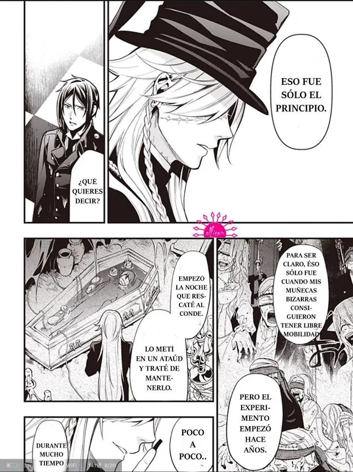 Black Butler capítulo 141, página 10