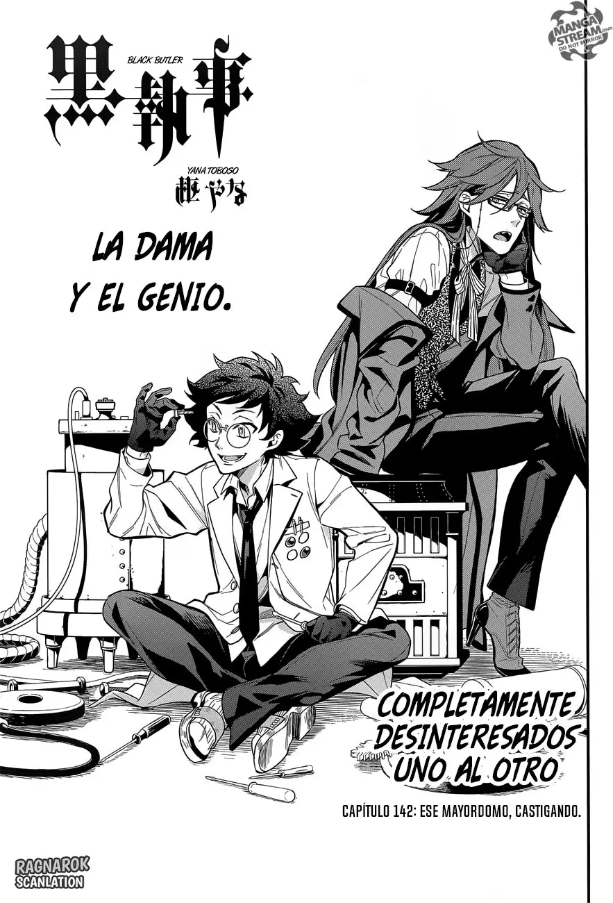 Black Butler capítulo 142, página 2