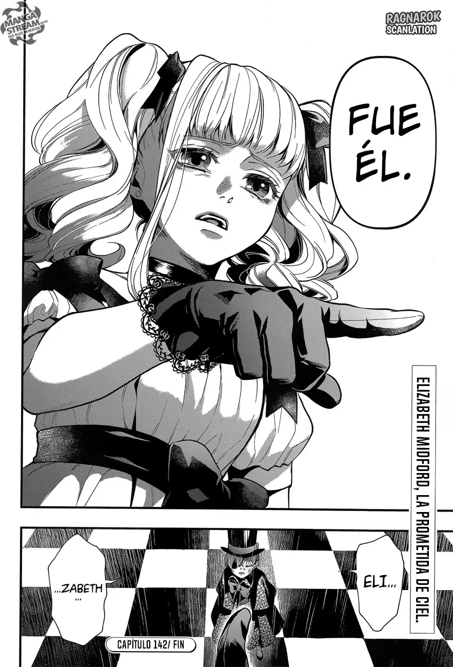 Black Butler capítulo 142, página 18