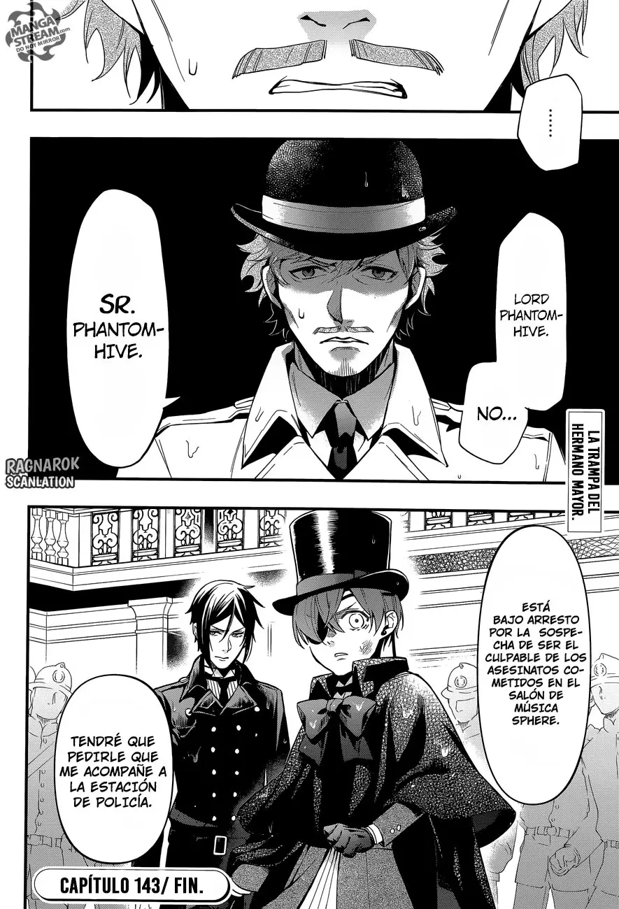 Black Butler capítulo 143, página 17