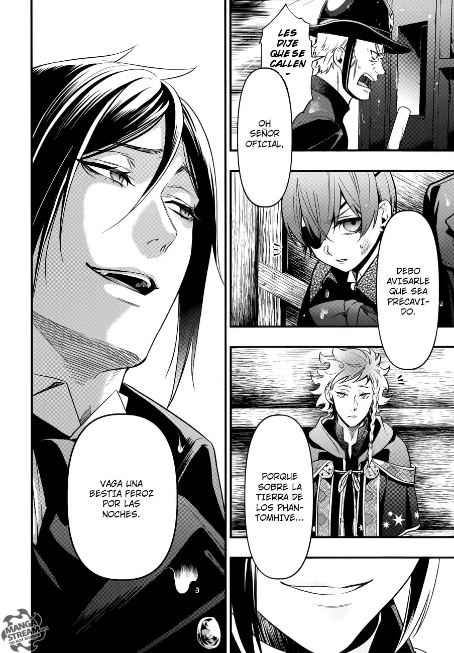 Black Butler capítulo 145, página 7