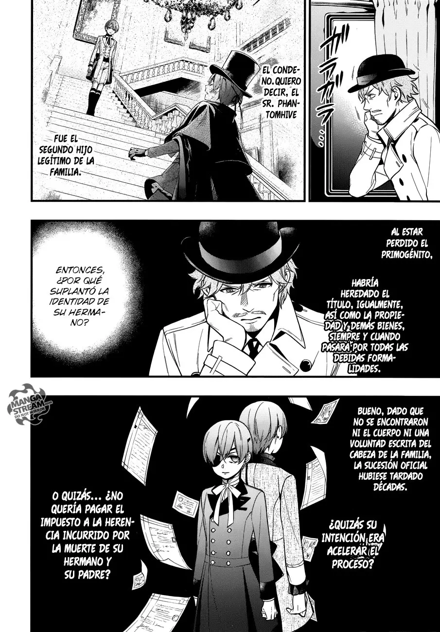 Black Butler capítulo 145, página 15